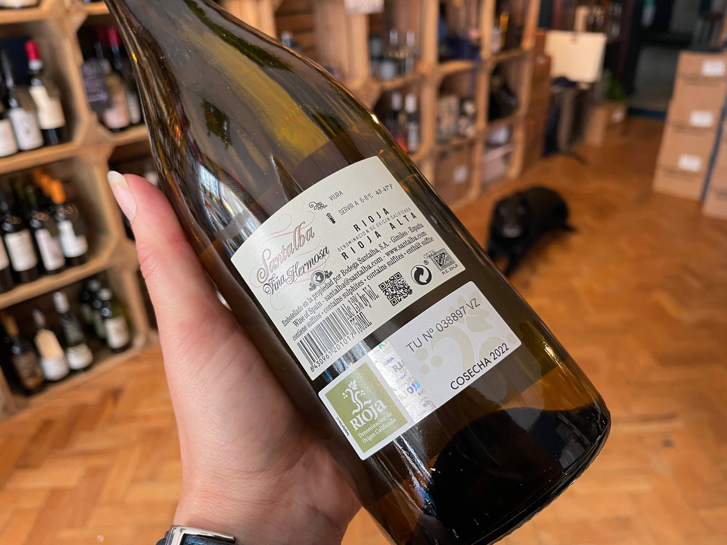 Santalba Vina Hermosa Rioja Alta Blanco White Rioja