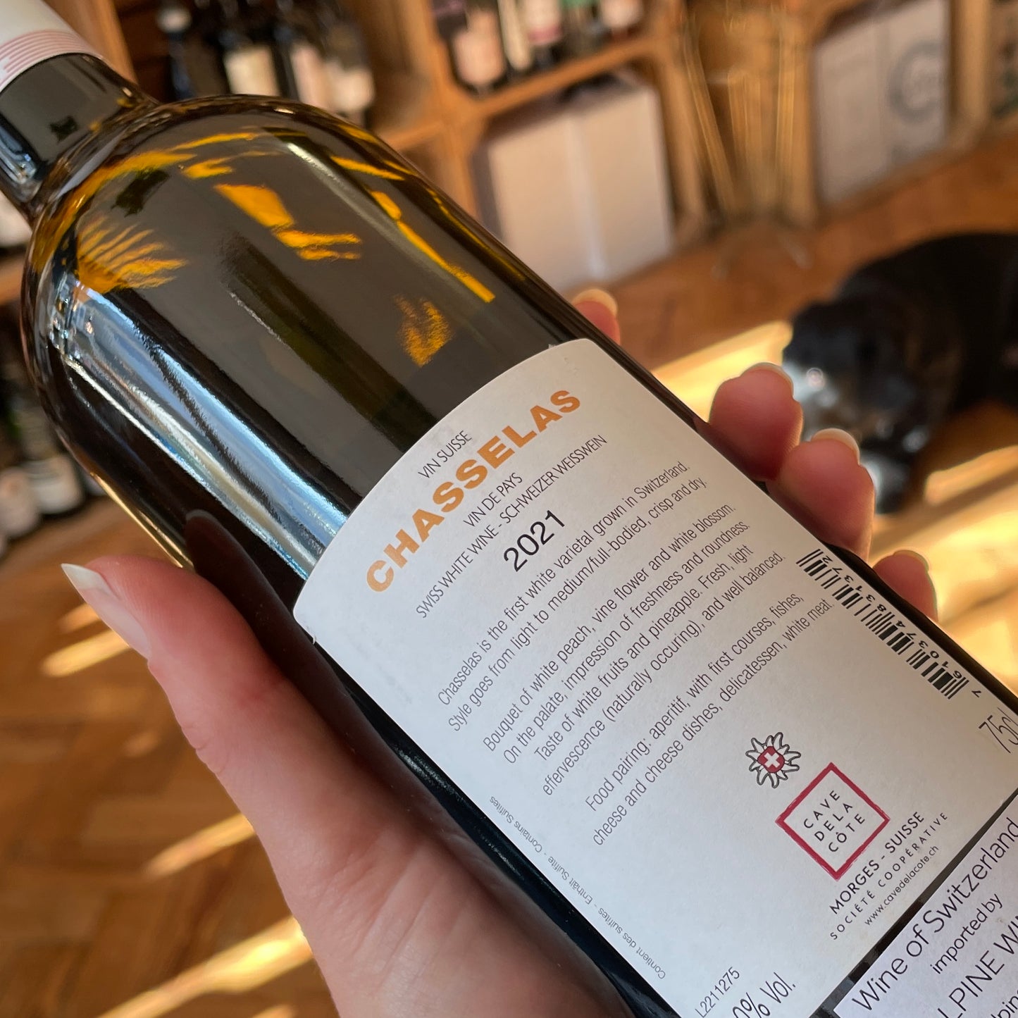 Cave de La Cote Chasselas Romand, Romandie