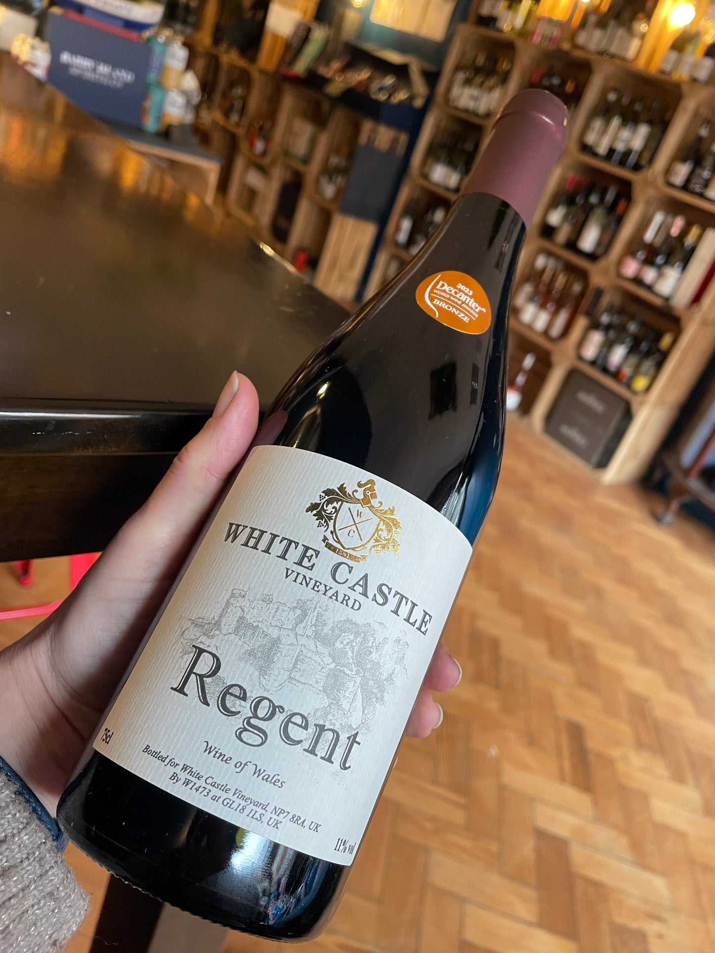 White Castle Vineyard Regent Welsh Red Wine