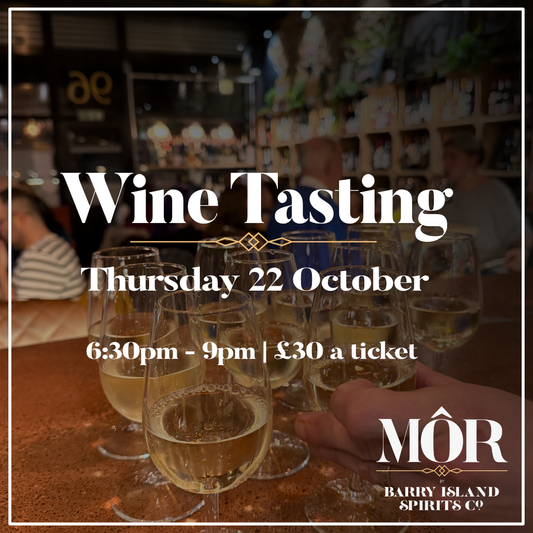 Wine Tasting at Mor wine bar in Barry on Thursday 22 October