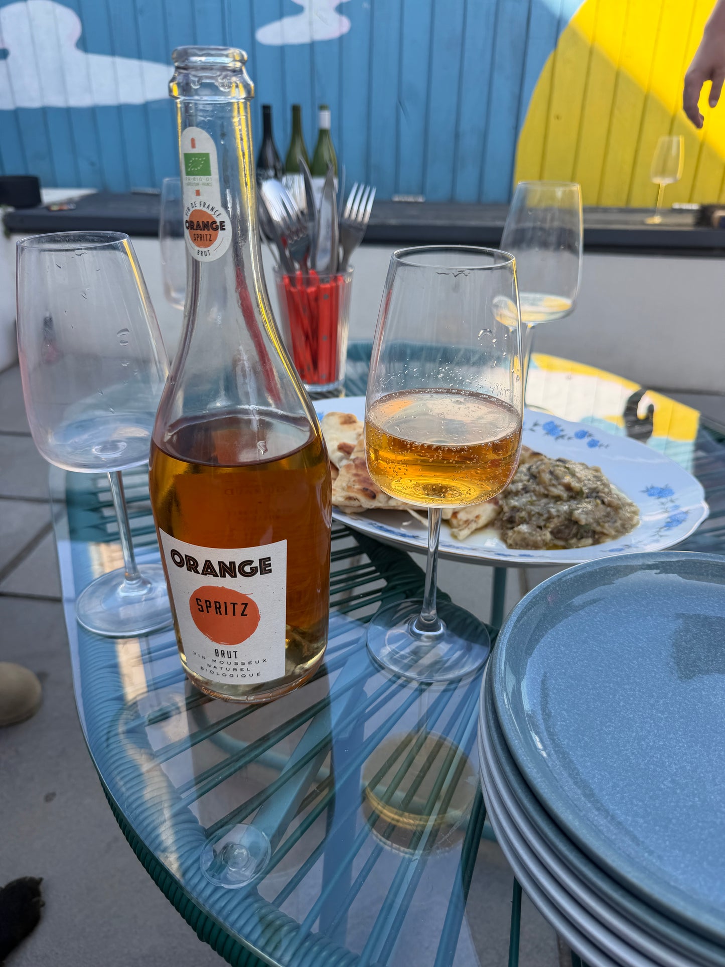 Vignobles Guiraud Orange Spritz Brut (French Organic Sparkling Orange Wine)