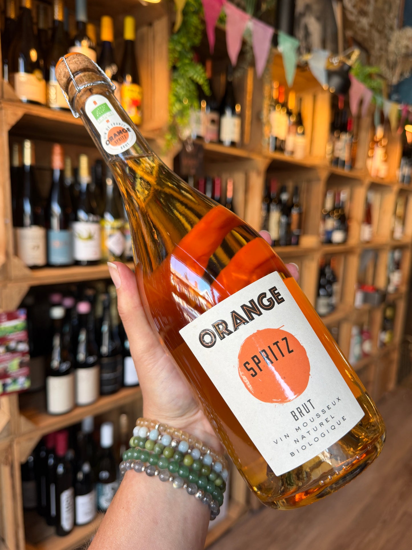 Vignobles Guiraud Orange Spritz Brut (French Organic Sparkling Orange Wine)