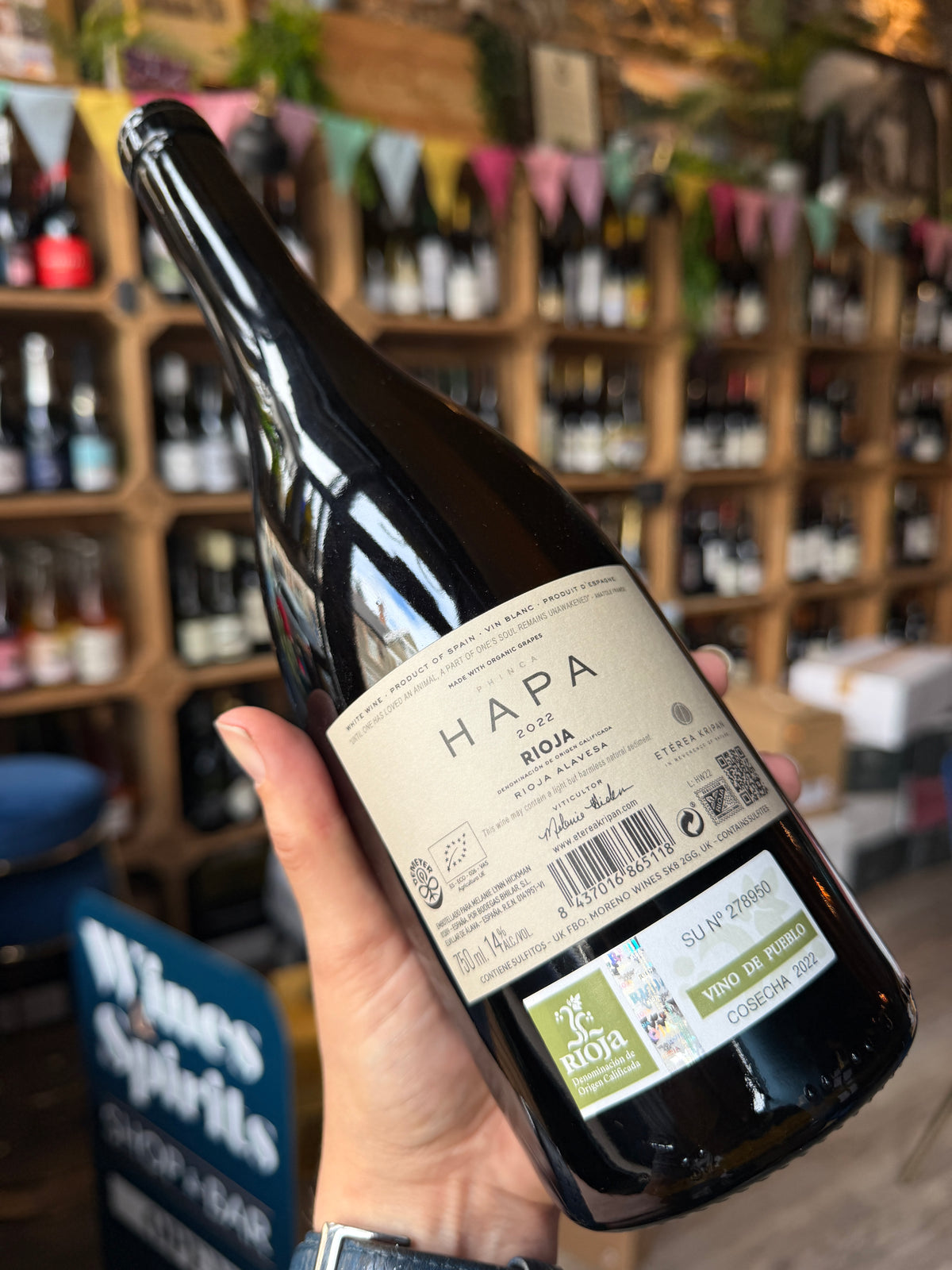 Bodegas Bhilar, Phinca Hapa Blanco Orange Rioja