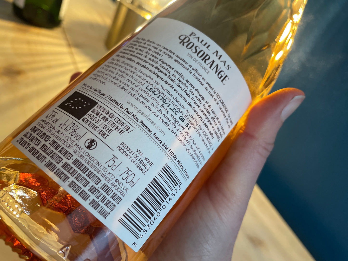 Paul Mas RosOrange, Organic French Rose Orange Wine