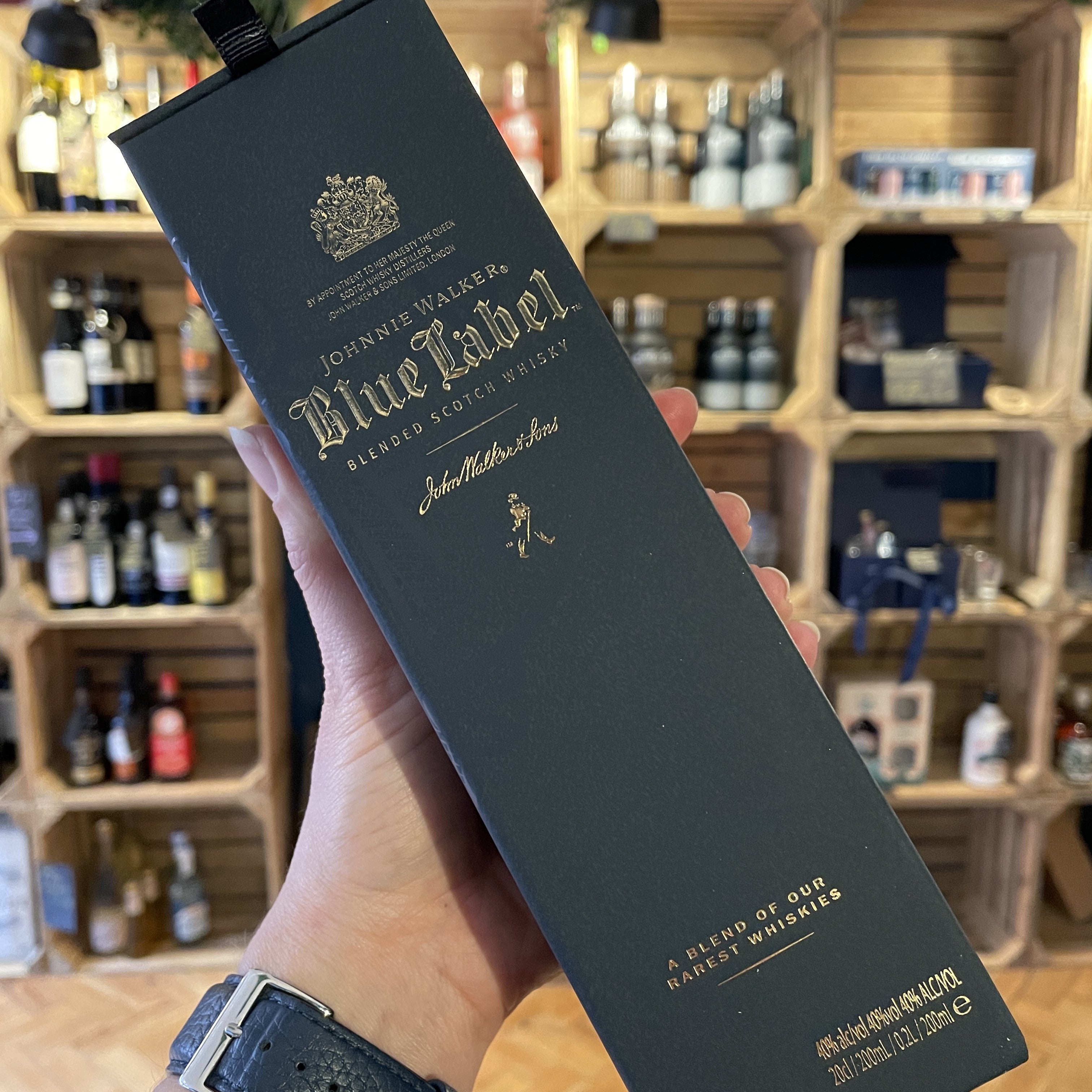 Johnnie Walker Blue Label Whisky 20cl Bottle – Barry Island Spirits Co